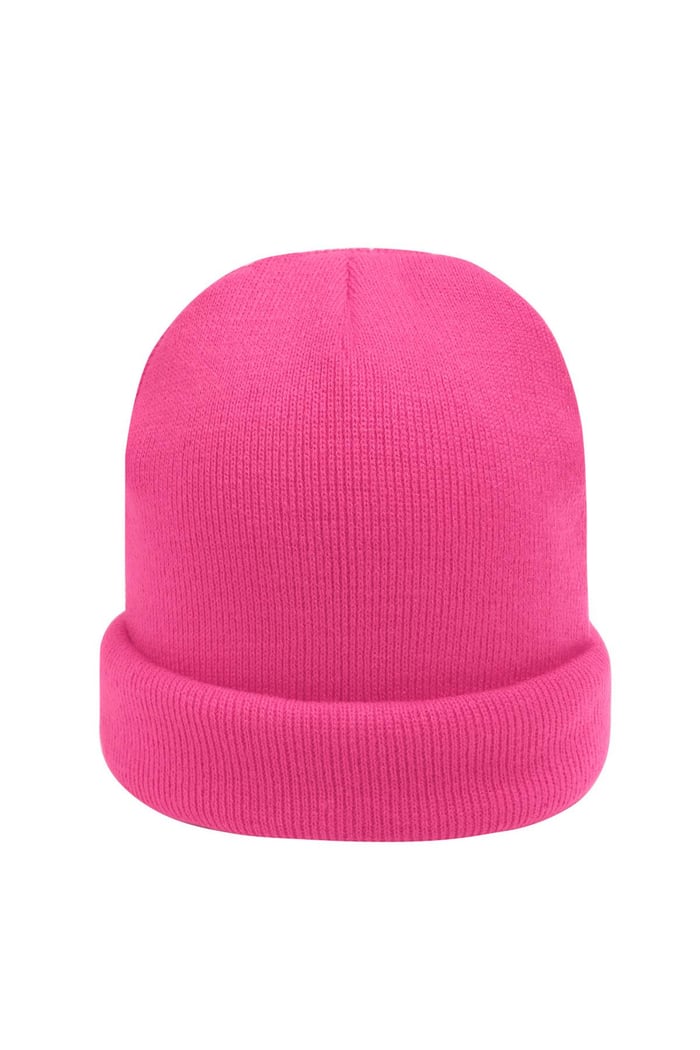 Beanie Rainbow Colors Baby pink Acrylic 