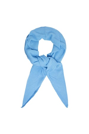 Scarf wrap me Blue Acrylic h5 