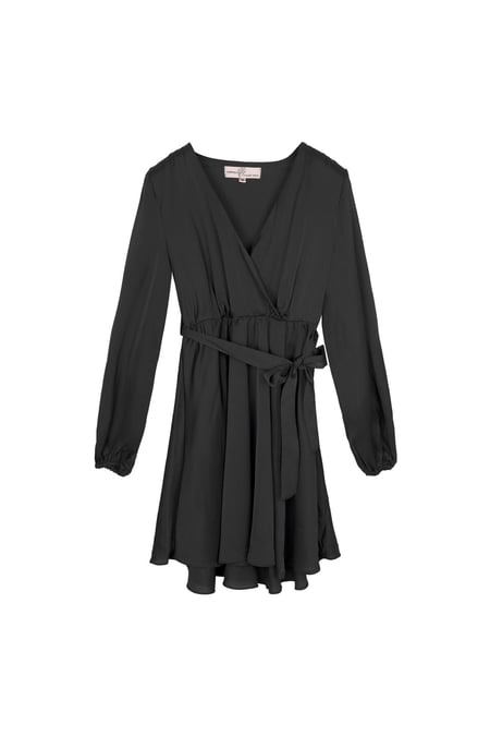 Chiffon dress Black S