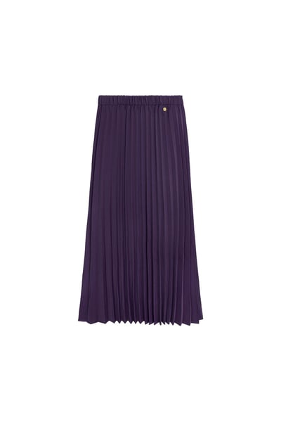 Pleated skirt Purple S