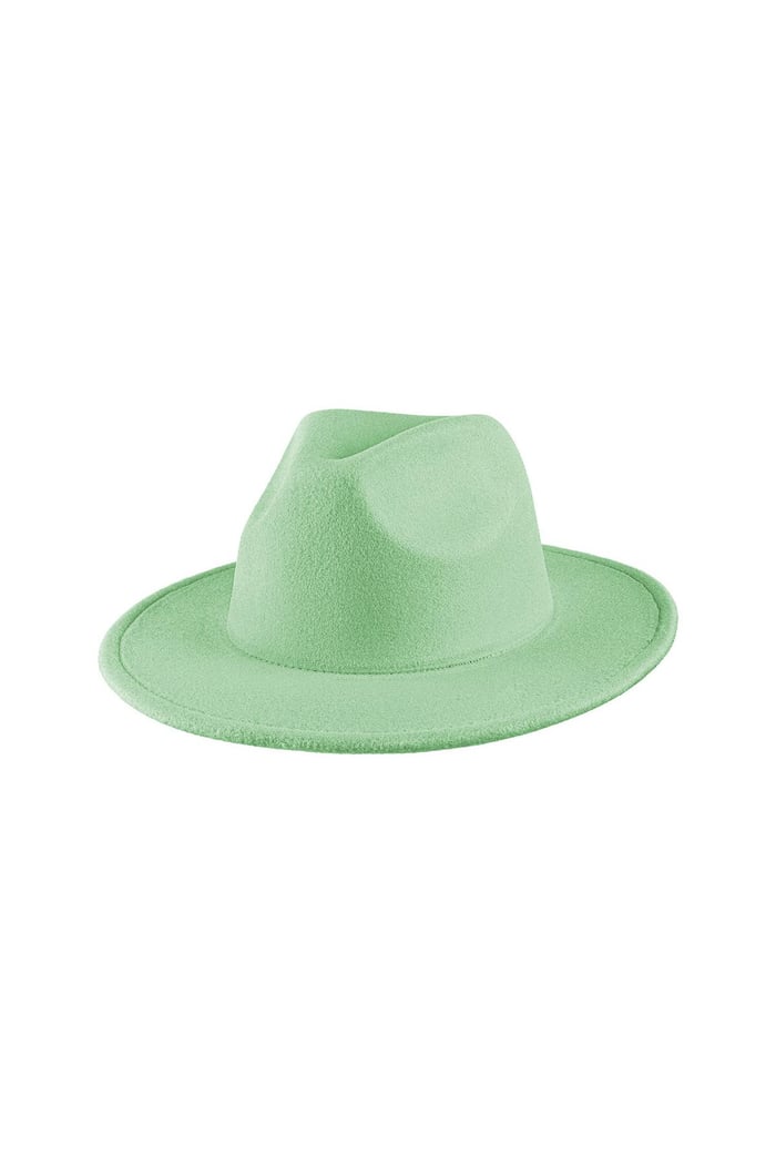 Fedora hat mint Polyester 