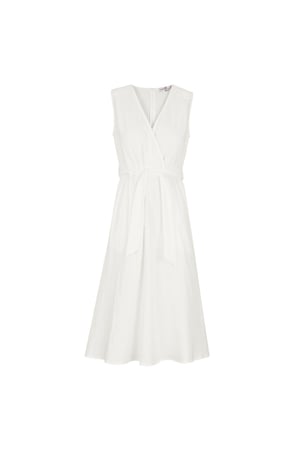 Cotton dress with pockets Off-white M h5 