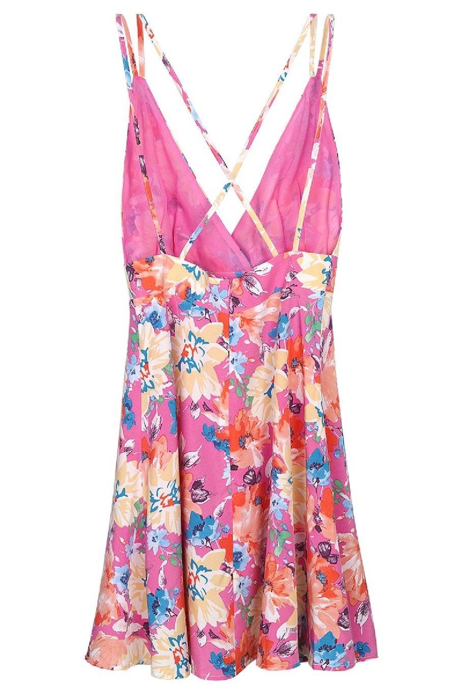 Flower sundress Pink Multi XS h5Picture5