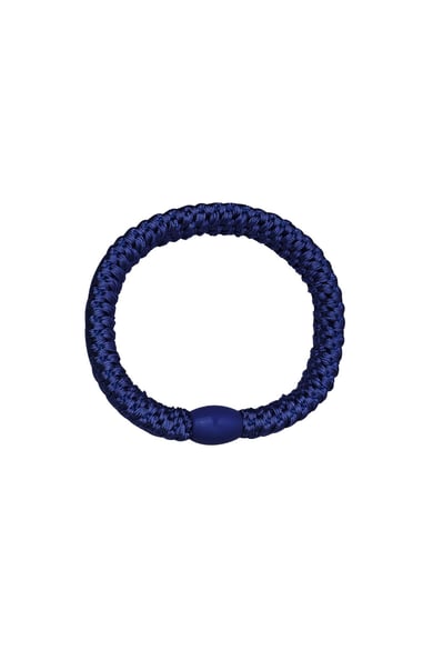 Hair tie bracelets 5-pack Black Polyester h5 
