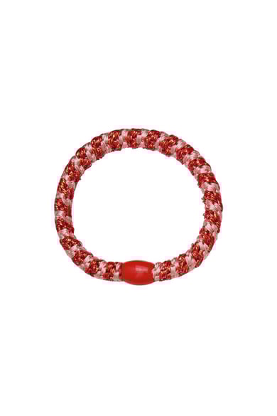 Confezione da 5 fiocchi per capelli Red Polyester h5 
