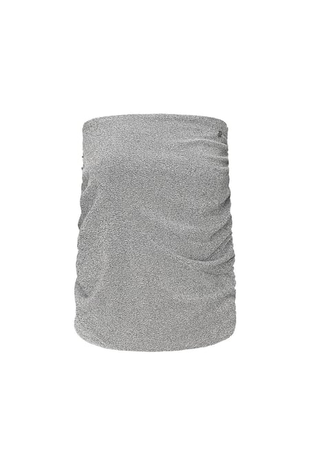 Skirt party Silver Color L 2