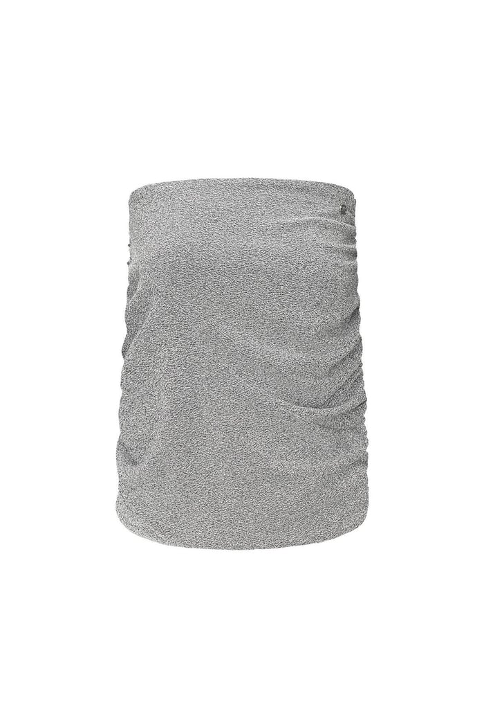 Skirt party Silver Color L 