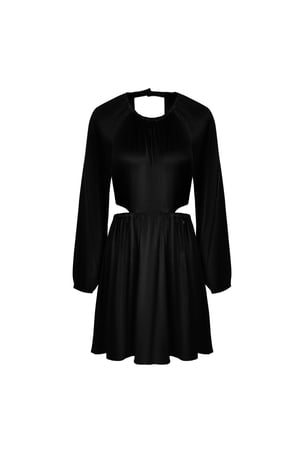 Dress with open back Black M h5 