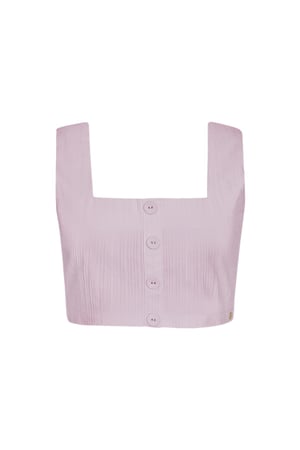 Crop-Top-Knotendetail – Flieder Lila S h5 