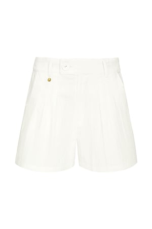 Shorts button detail - white M h5 