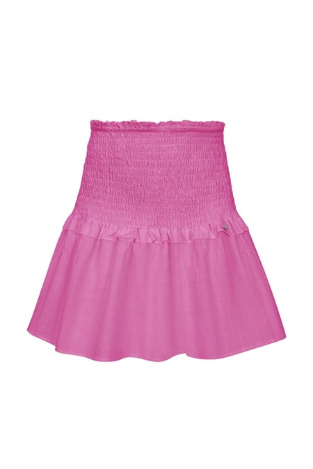 Skirt smock detail - pink M 2