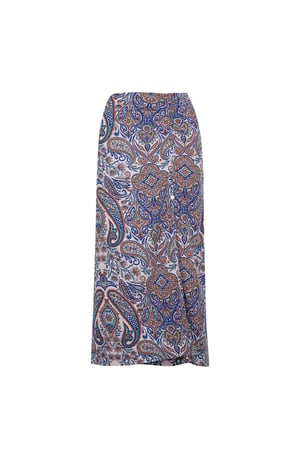 Maxi skirt blue/white Multi M h5 