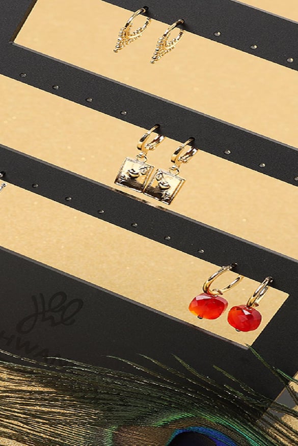 Earrings Display Small Black