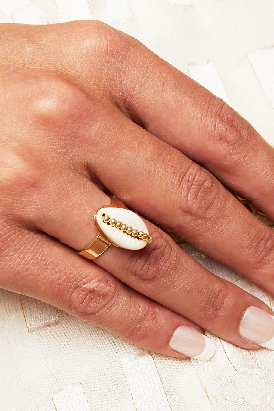 Ring Shell Obsession Gold Color Copper Picture3