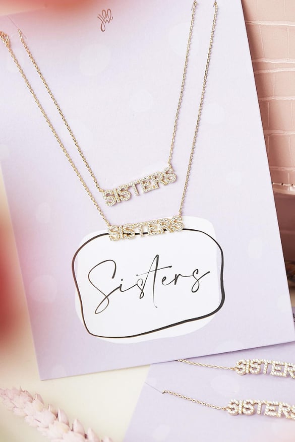 Collana Sorelle Set Gold Copper