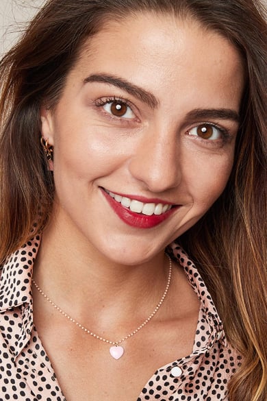 Collar Adorable Rosa Acero inoxidable h5 Imagen3