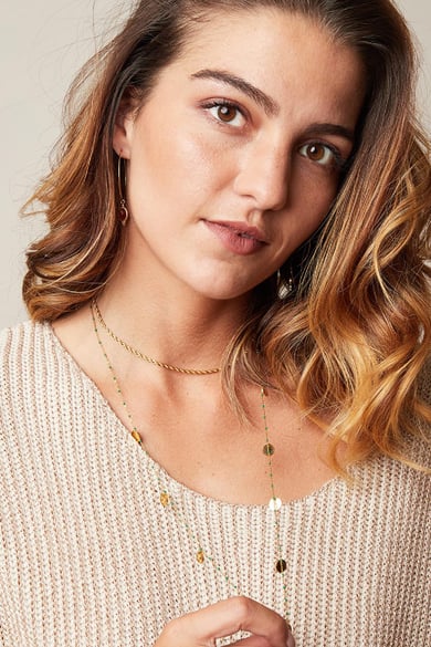 Collar Like a Boss Color dorado Acero inoxidable h5 Imagen3