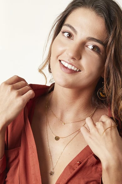 Ketting So Delicate Goud kleur Stainless Steel h5 Afbeelding3