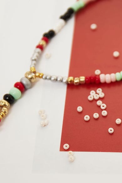 DIY Beads Coloured - 2MM Grey Plastic h5 Picture2