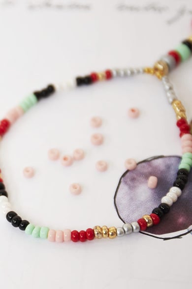 DIY Beads Coloured - 3MM Grey Plastic h5 Picture2