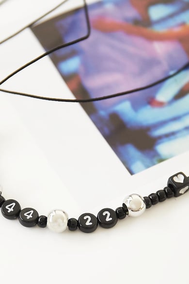 Beads Number 2 - 4MM Black &amp; White Plastic h5 Picture3