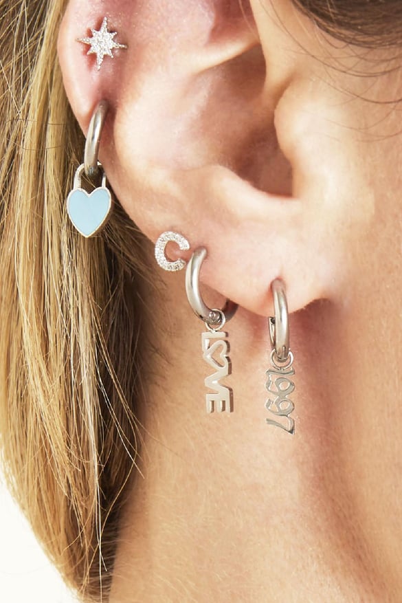 DIY Charm Year Of Birth Silver Color - 1985 Stainless Steel 2