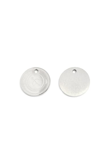 Charm Arrow Argenté Acier inoxydable h5 