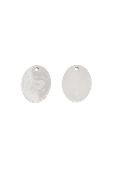 Charm Donut Silver Color Stainless Steel h5 
