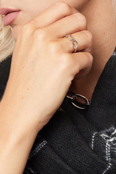 Bague Connect The Hearts Couleur or Acier inoxydable 16 h5 Image3