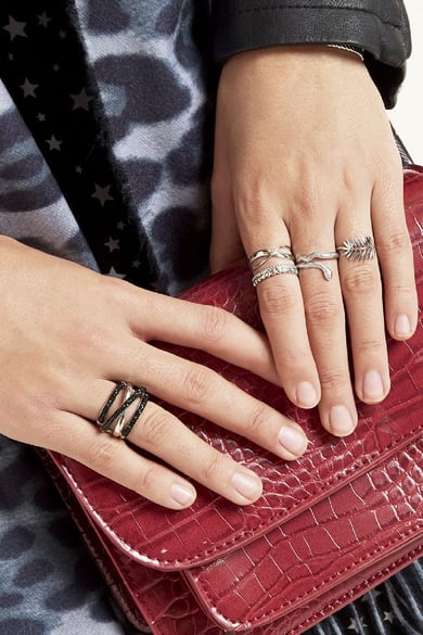 Anillo Intertwined Plata Acero inoxidable One size h5 Imagen2