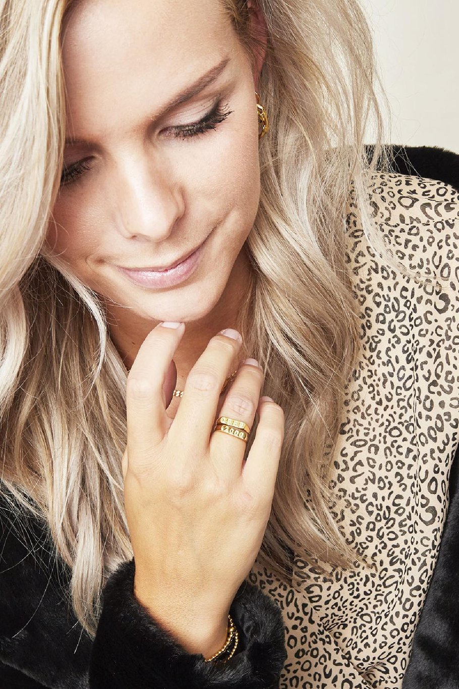Ring Year Of Birth Goldfarbe - 1985 Edelstahl h5Bild3