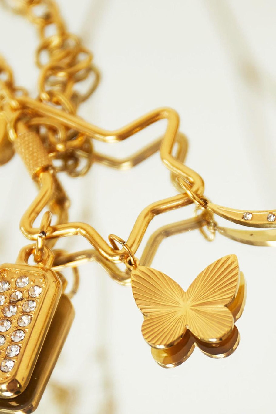 stainless steel diy charm butterfly  Picture2