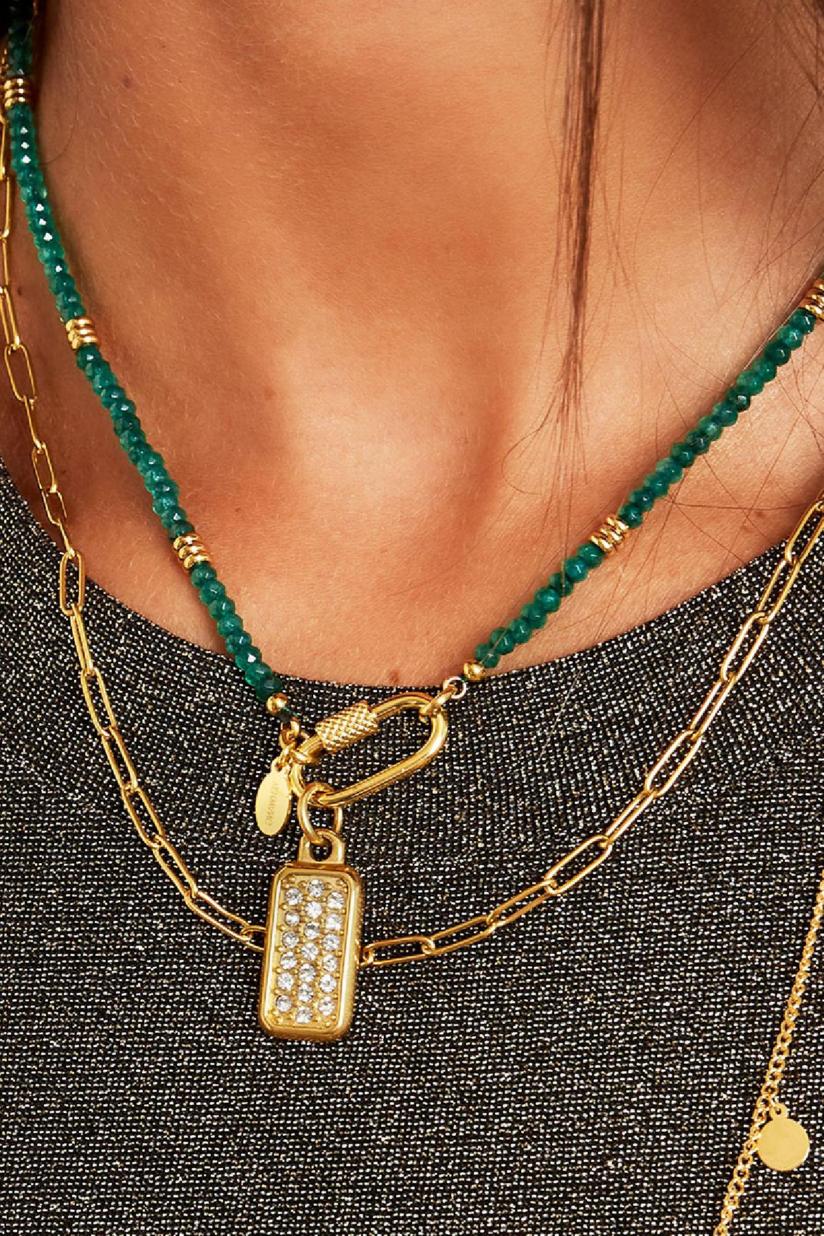 Stainless steel DIY charm Silver color Picture2