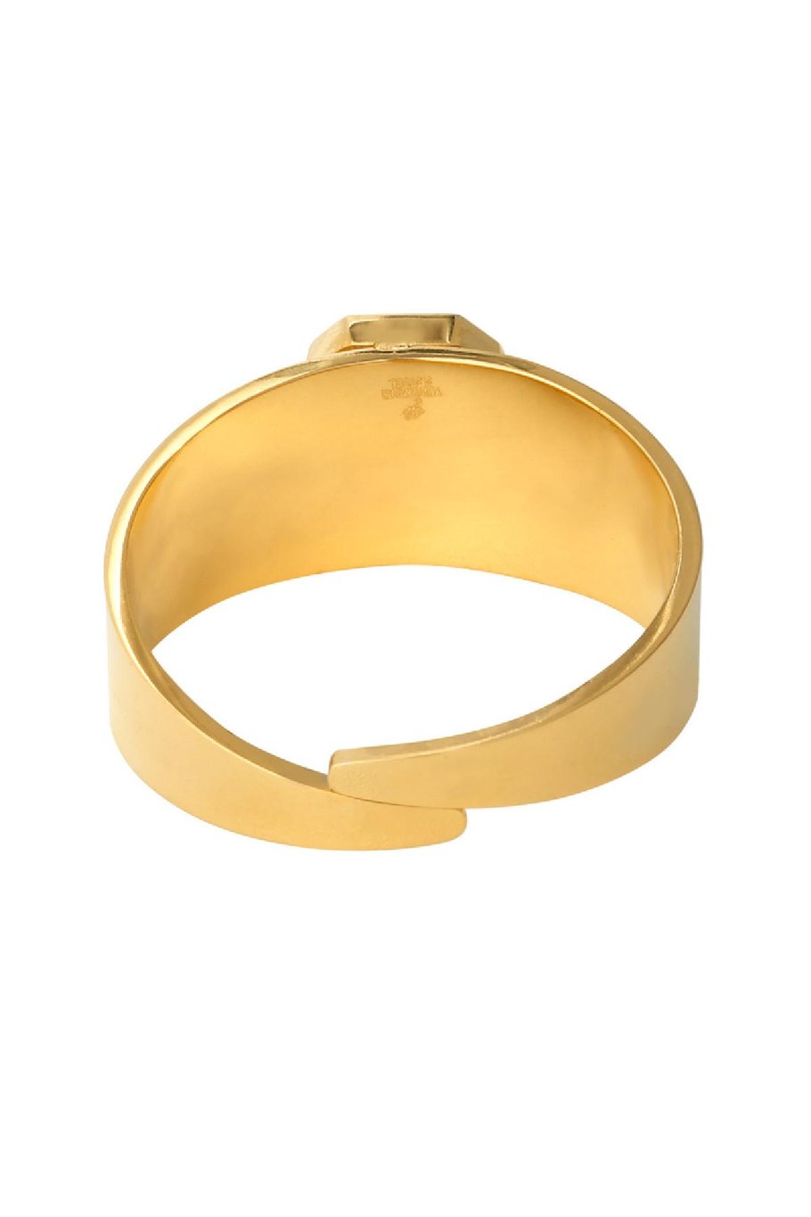 Ring Color Party Gelb Edelstahl One size Bild3