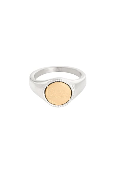 Ring Create your own Sunshine #16 Silver Color Stainless Steel h5 