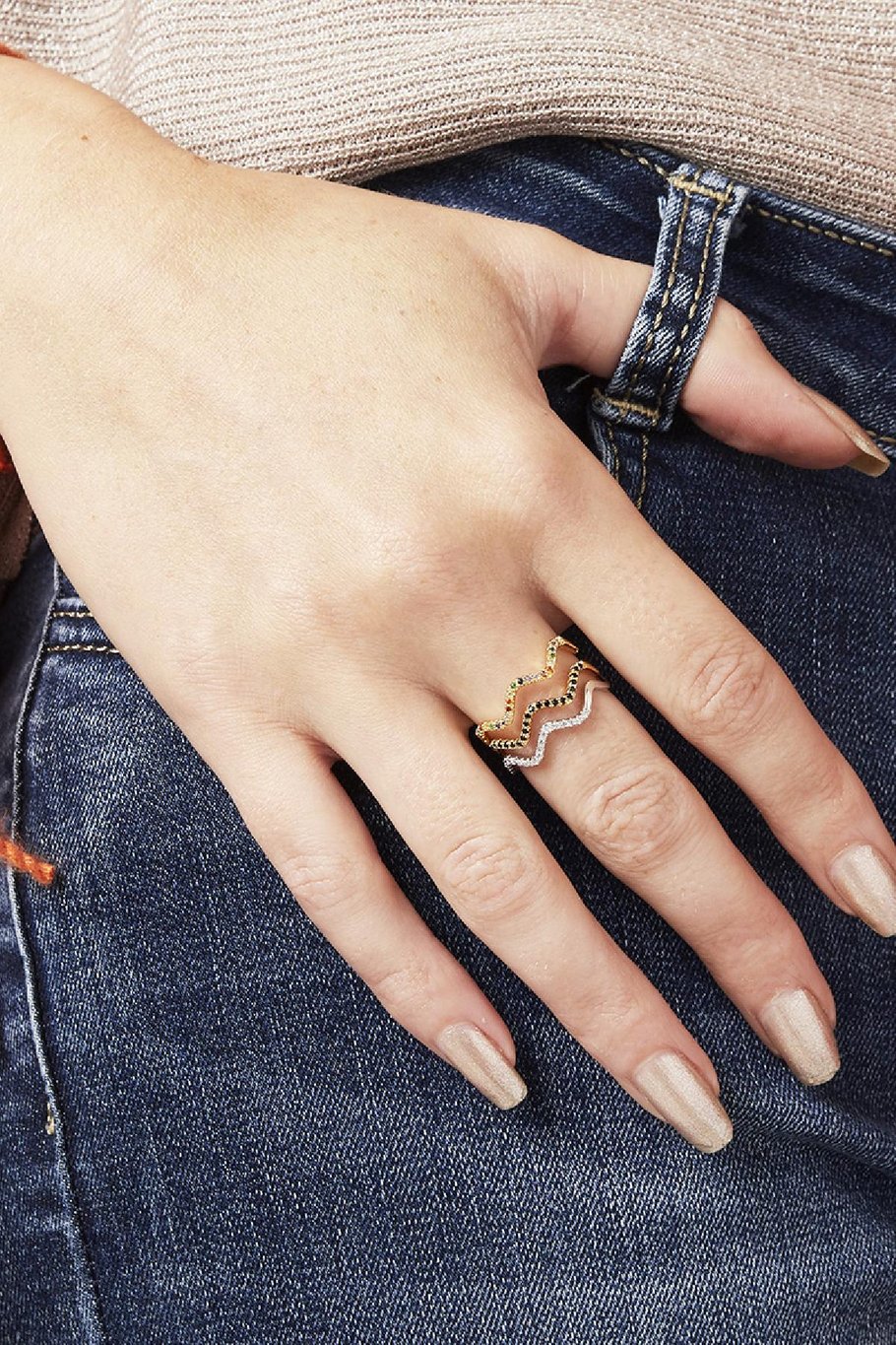 Anillo Flow Plata Cobre 16 Imagen2