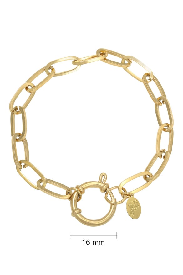 Bracelet Chain Eve Gold Color Stainless Steel