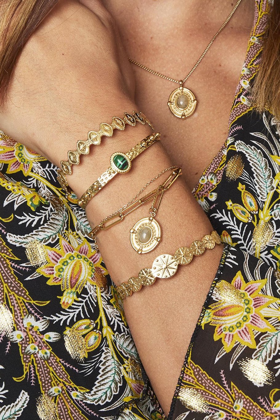 Pulsera Genevieve Plata Acero inoxidable One size Imagen2