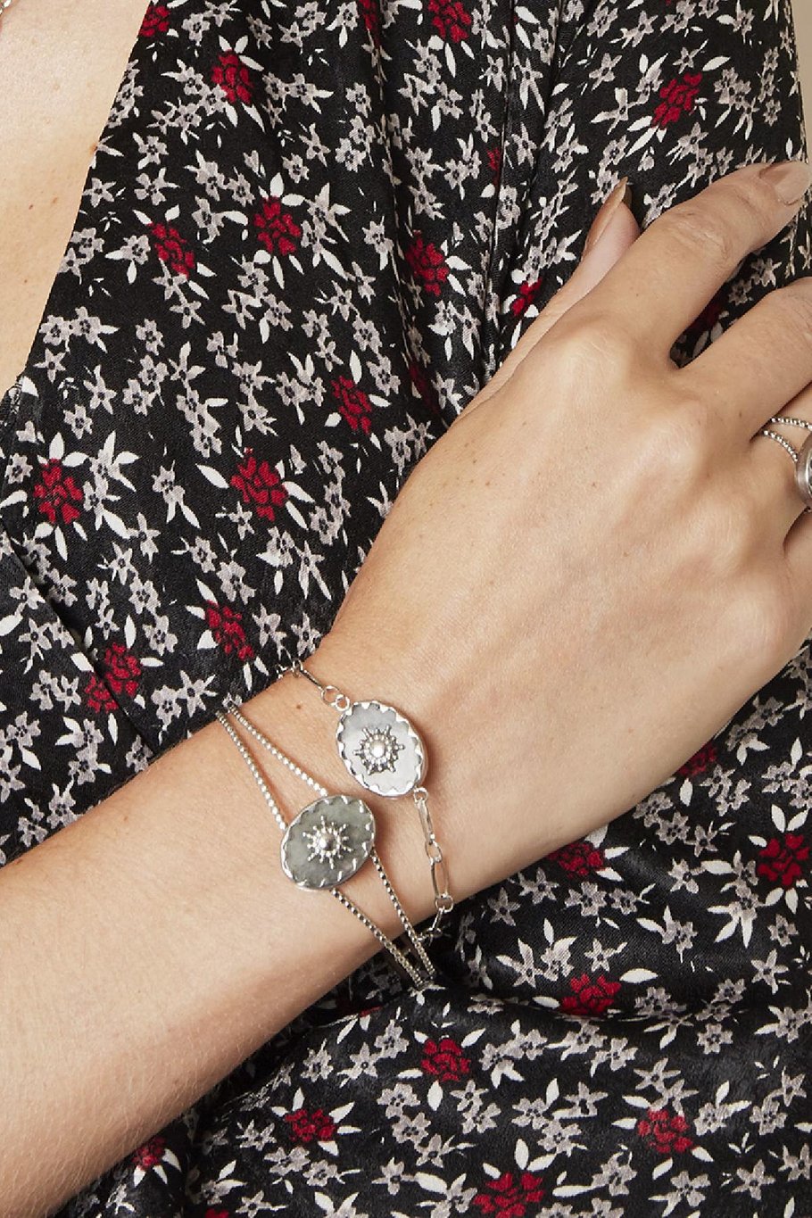 Bracelet Ray of Light Silver Color Stainless Steel One size h5Picture4