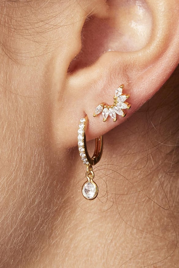 Piercing Angel Wing Plata Cobre 2
