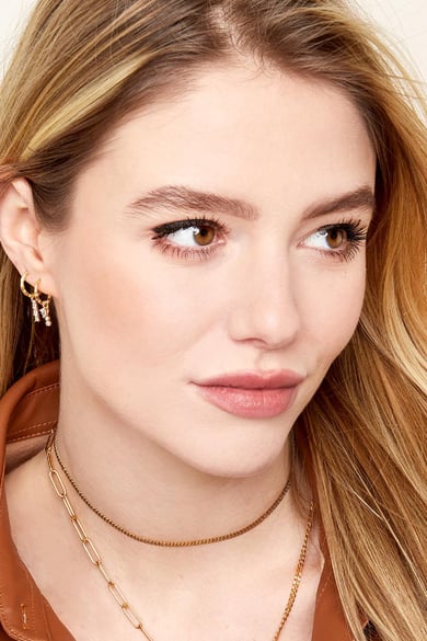 Dangling earring Purple Copper h5 Picture4