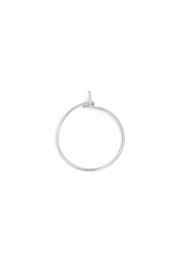 Kreolen Set Hoop Modell 2 Silber Edelstahl