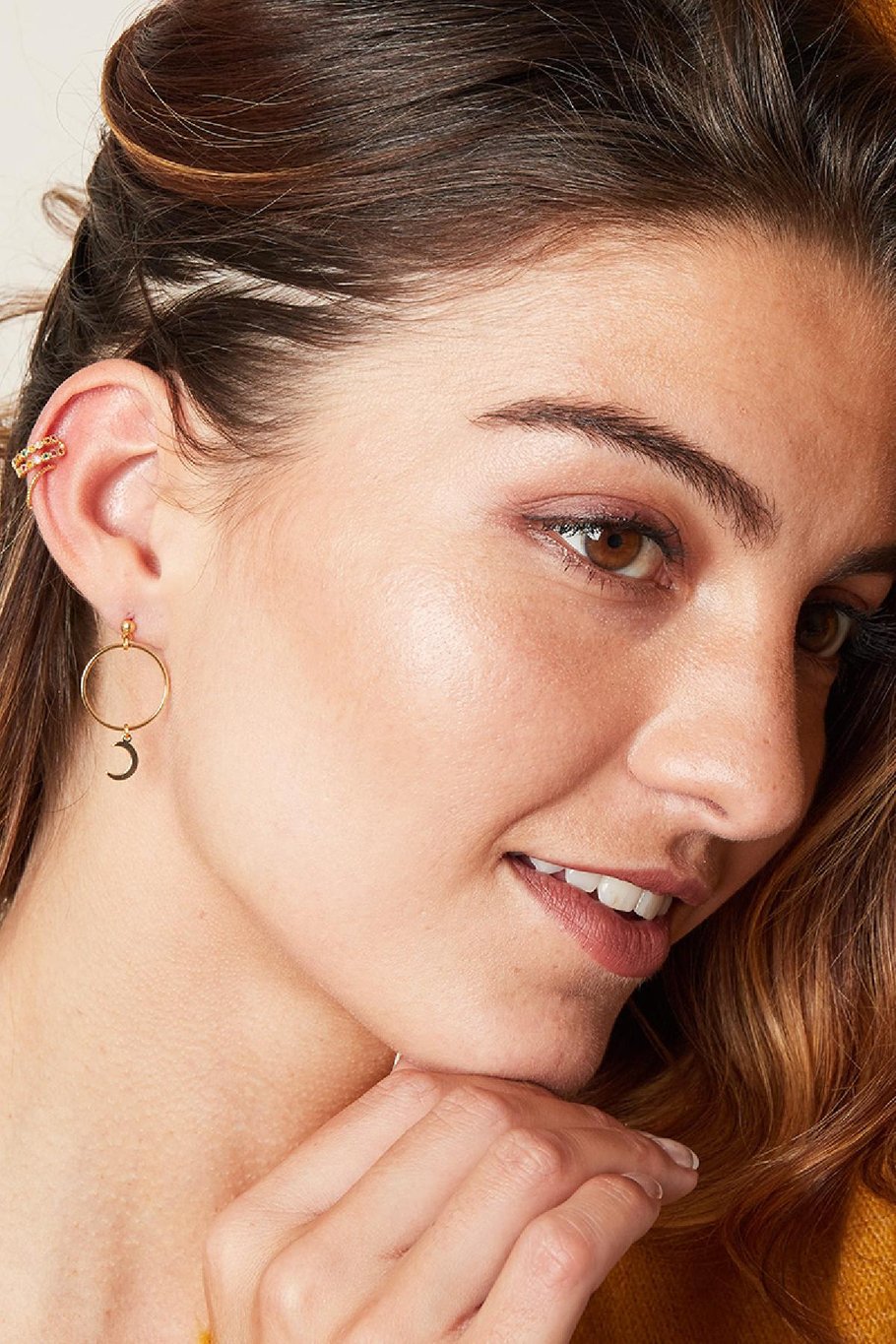 Earcuff Gaia Multi Kupfer Bild2