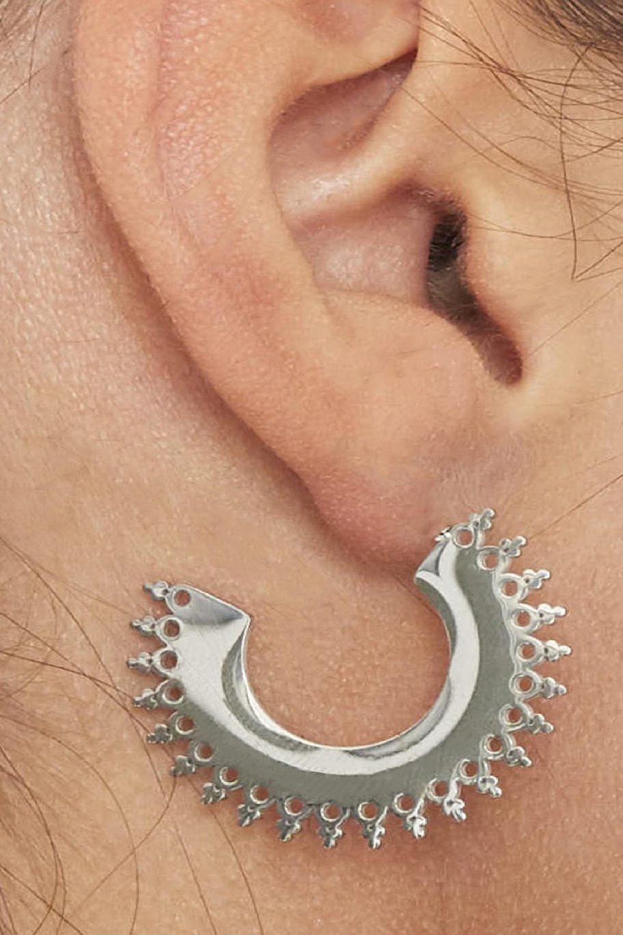 Boucles d'oreilles Ava Acier inoxydable Image2