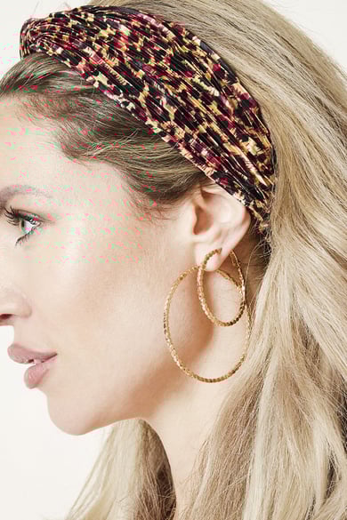 Creole Hoops Cece Silber Kupfer h5 Bild3
