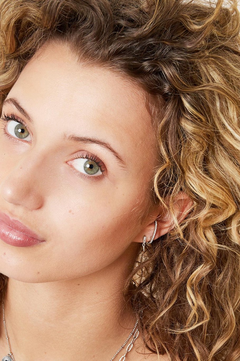 Earcuff Piercing Shine Zilver Koper Afbeelding3