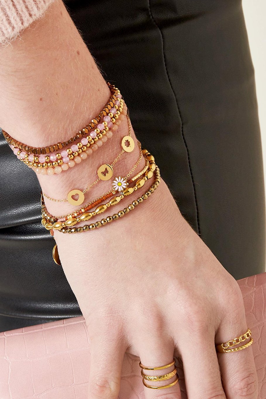 Bracelet Sweet Day Argenté Acier inoxydable Image2