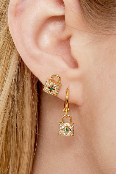 Pendientes So Precious Color dorado Cobre h5 Imagen2