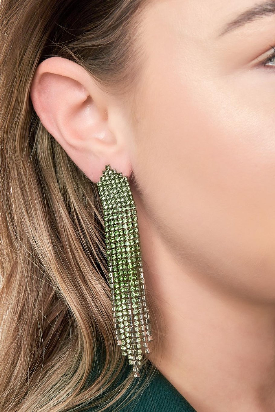 Strassohrringe glamourös - Holiday Essentials Goldfarbe Kupfer Bild5