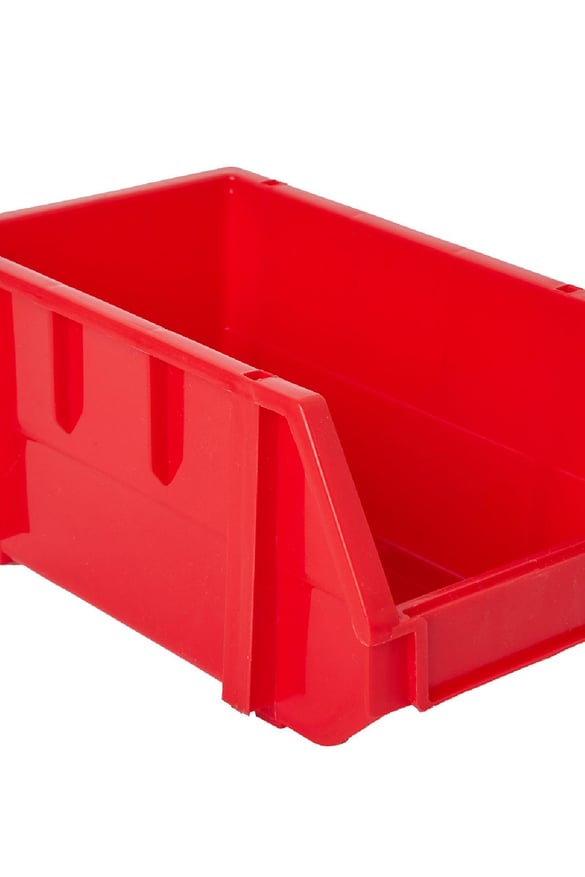 vassoio portaoggetti Red Plastic